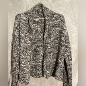 J Jill Gray Cardigan Large